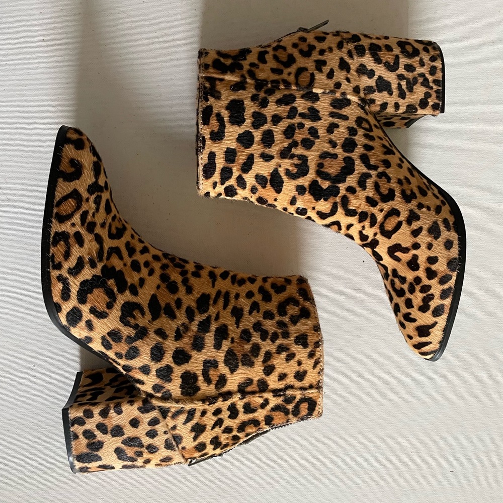 Steve Madden Calf hair booties